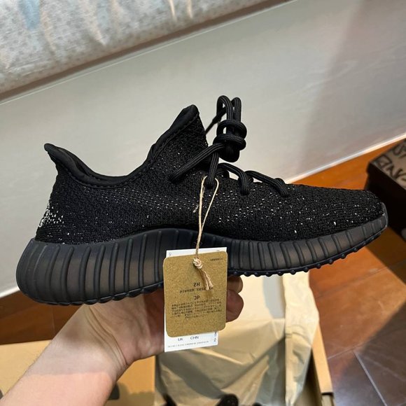 Adidas yeezy 350 core black white BY1604